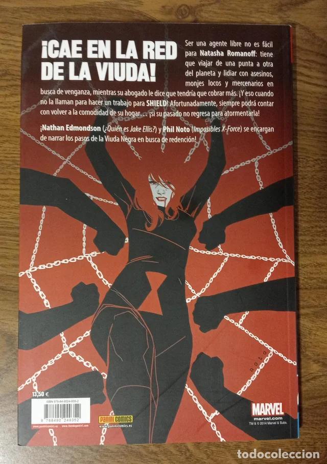 C&oacute;mics: Viuda Negra: Los delicados hilos de la telara&ntilde;a Marvel Comic - Foto 3