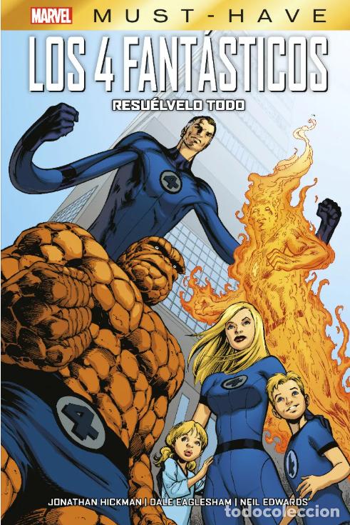 C&oacute;mics: MARVEL MUST-HAVE. LOS 4 FANTASTICOS. RESUELVELO TODO. PANINI. TAPA DURA