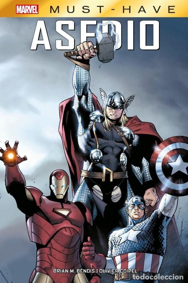 C&oacute;mics: MARVEL MUST-HAVE ASEDIO. PANINI. TAPA DURA