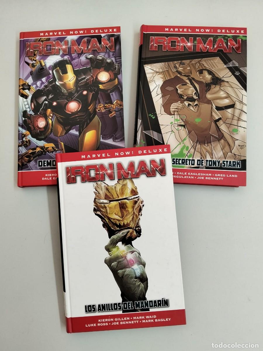 C&oacute;mics: IRON MAN DE KIERON GILLEN, COMPLETA. MARVEL NOW DELUXE!