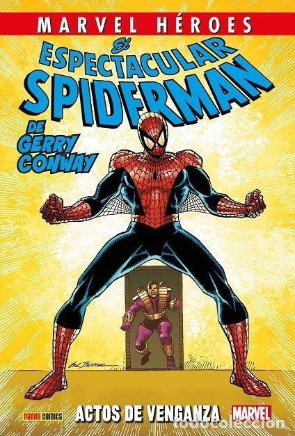 C&oacute;mics: MARVEL H&Eacute;ROES EL ESPECTACULAR SPIDERMAN DE GERRY CONWAY 2 ACTOS DE VENGANZA. PANINI. TAPA DURA