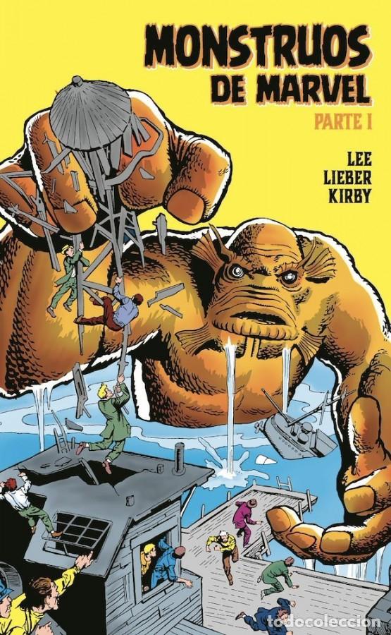 C&oacute;mics: MONSTRUOS MARVEL. PANINI. TAPA DURA. STAN LEE JACK KIRBY