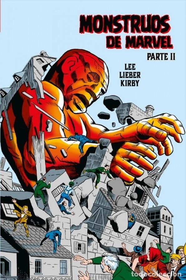 C&oacute;mics: MONSTRUOS MARVEL. INTEGRAL 2. PANINI. TAPA DURA. STAN LEE JACK KIRBY