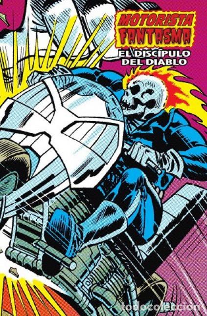 C&oacute;mics: MOTORISTA FANTASMA. MARVEL LIMITED EDITION INTEGRAL 2. EL DISC&Iacute;PULO DEL DIABLO. PANINI TAPA DURA