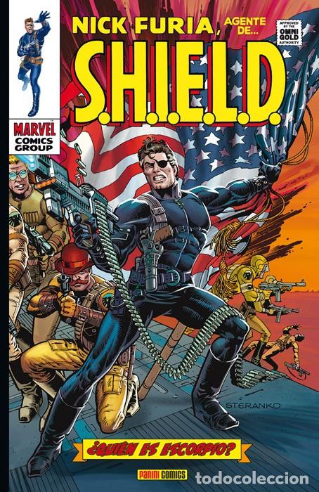 C&oacute;mics: NICK FURIA AGENTE DE SHIELD &iquest; QUIEN ES ESCORPIO ? MARVEL GOLD OMNIGOLD 2. PANINI TAPA DURA