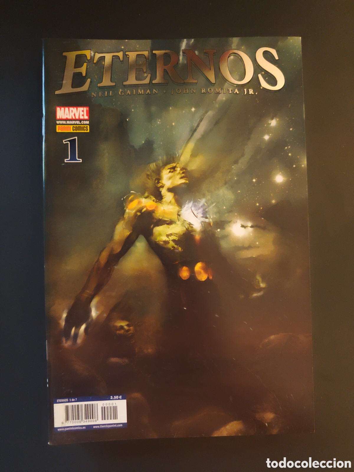 C&oacute;mics: Eternos. 7 n&uacute;meros. Completa. Gaiman. Grapa