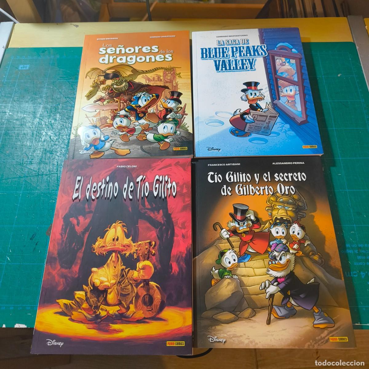C&oacute;mics: Lote 4 c&oacute;mics T&iacute;o Gilito Disney Limited &ndash; Panini