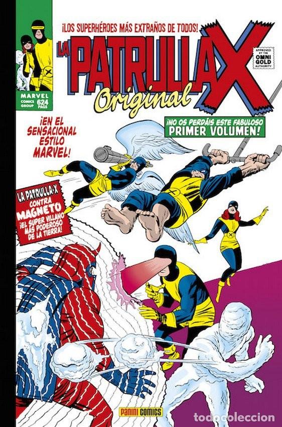 C&oacute;mics: PATRULLA X ORIGINAL. INTEGRAL 1. PANINI. TAPA DURA.