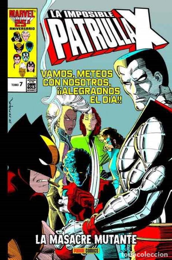 C&oacute;mics: LA IMPOSIBLE PATRULLA-X OMNIGOLD LA MASACRE MUTANTE. PANINI. TAPA DURA.
