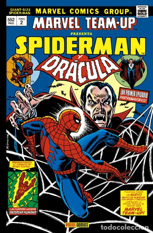 C&oacute;mics: MARVEL GOLD SPIDERMAN TEAM-UP 2 Fantasmagor&iacute;a. PANINI. TAPA DURA.