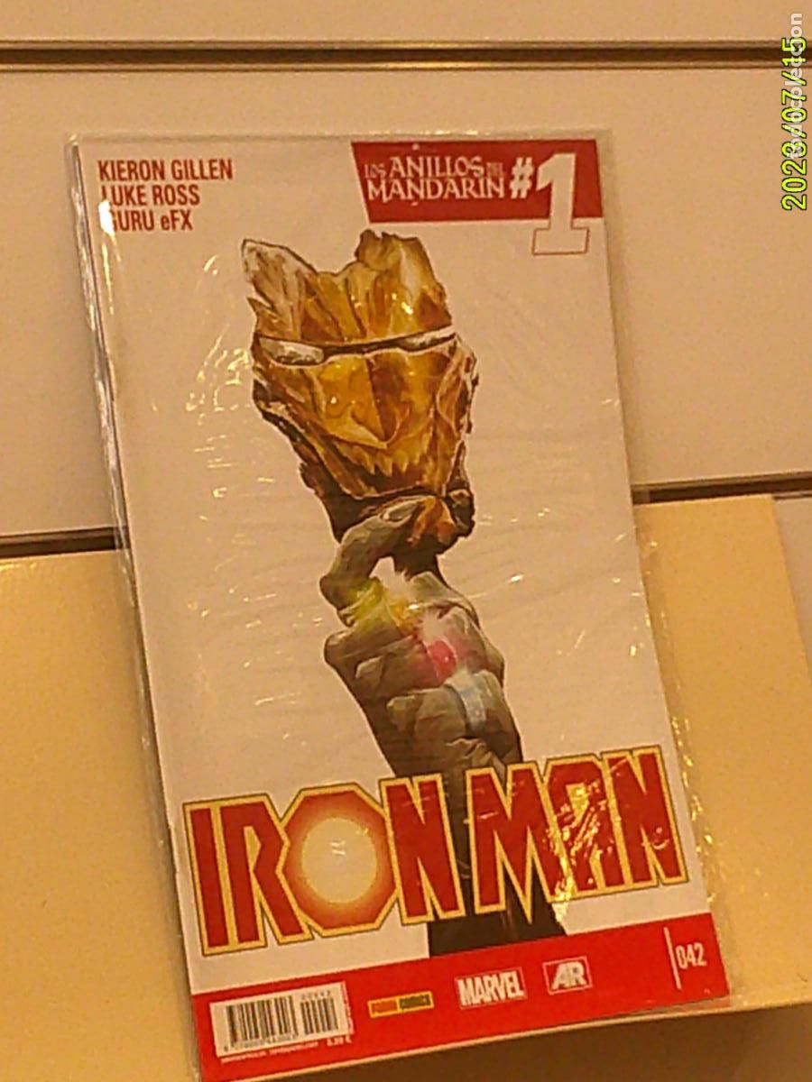 C&oacute;mics: IRON MAN VOL. 2 N&ordm; 42 LOS ANILLOS DEL MANDARIN MARVEL - PANINI