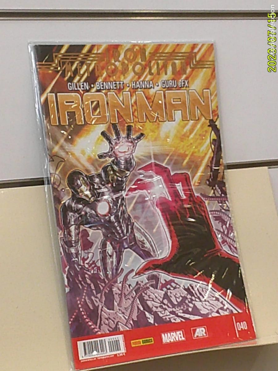 C&oacute;mics: IRON MAN VOL. 2 N&ordm; 40 MARVEL - PANINI - Foto 1