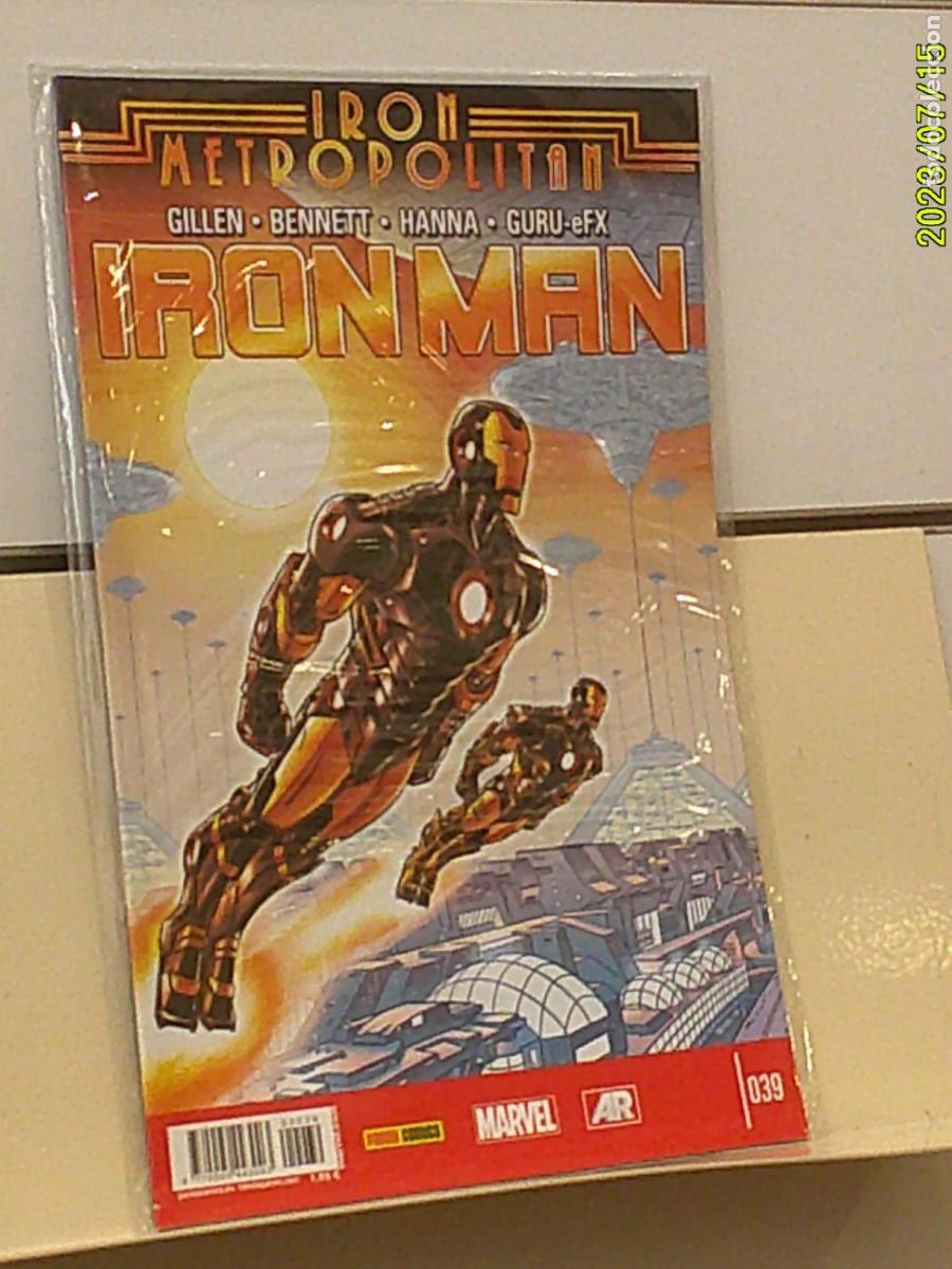 C&oacute;mics: IRON MAN VOL. 2 N&ordm; 39 IRON METROPOLITAN MARVEL - PANINI - Foto 1
