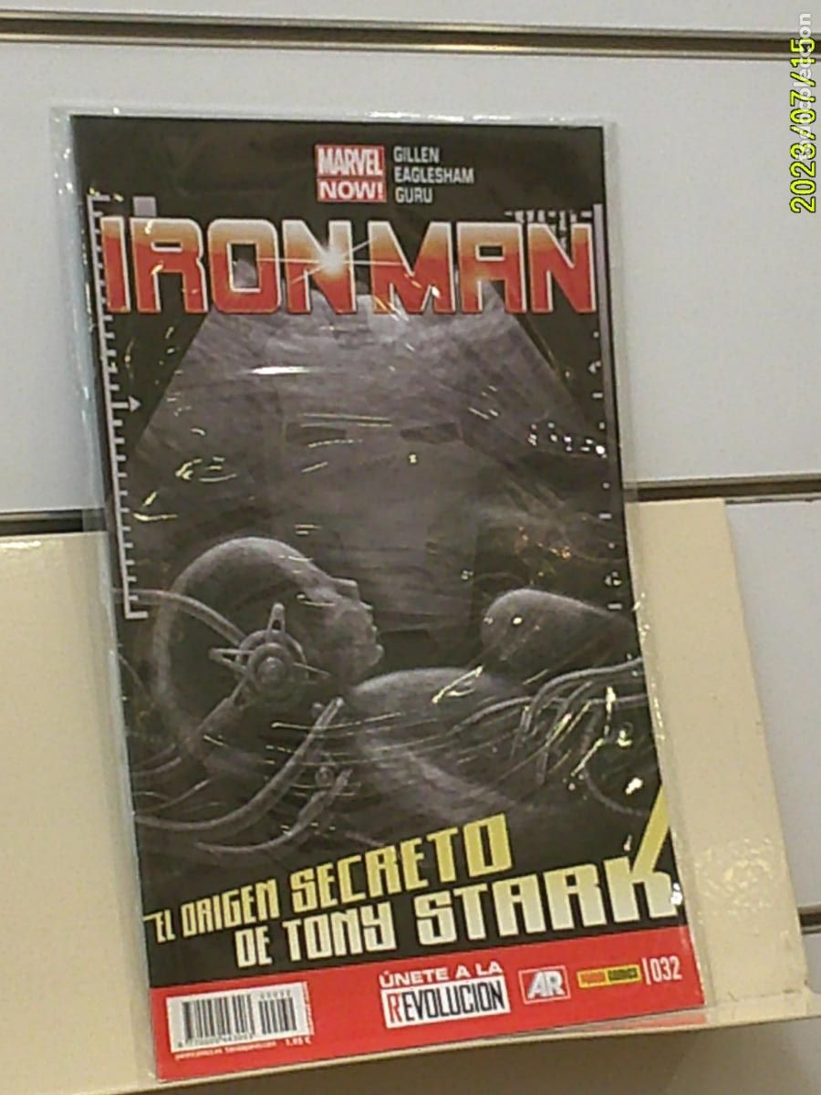 C&oacute;mics: IRON MAN VOL. 2 N&ordm; 32 EL ORIGEN SECRETO DE TONY STARK MARVEL - PANINI