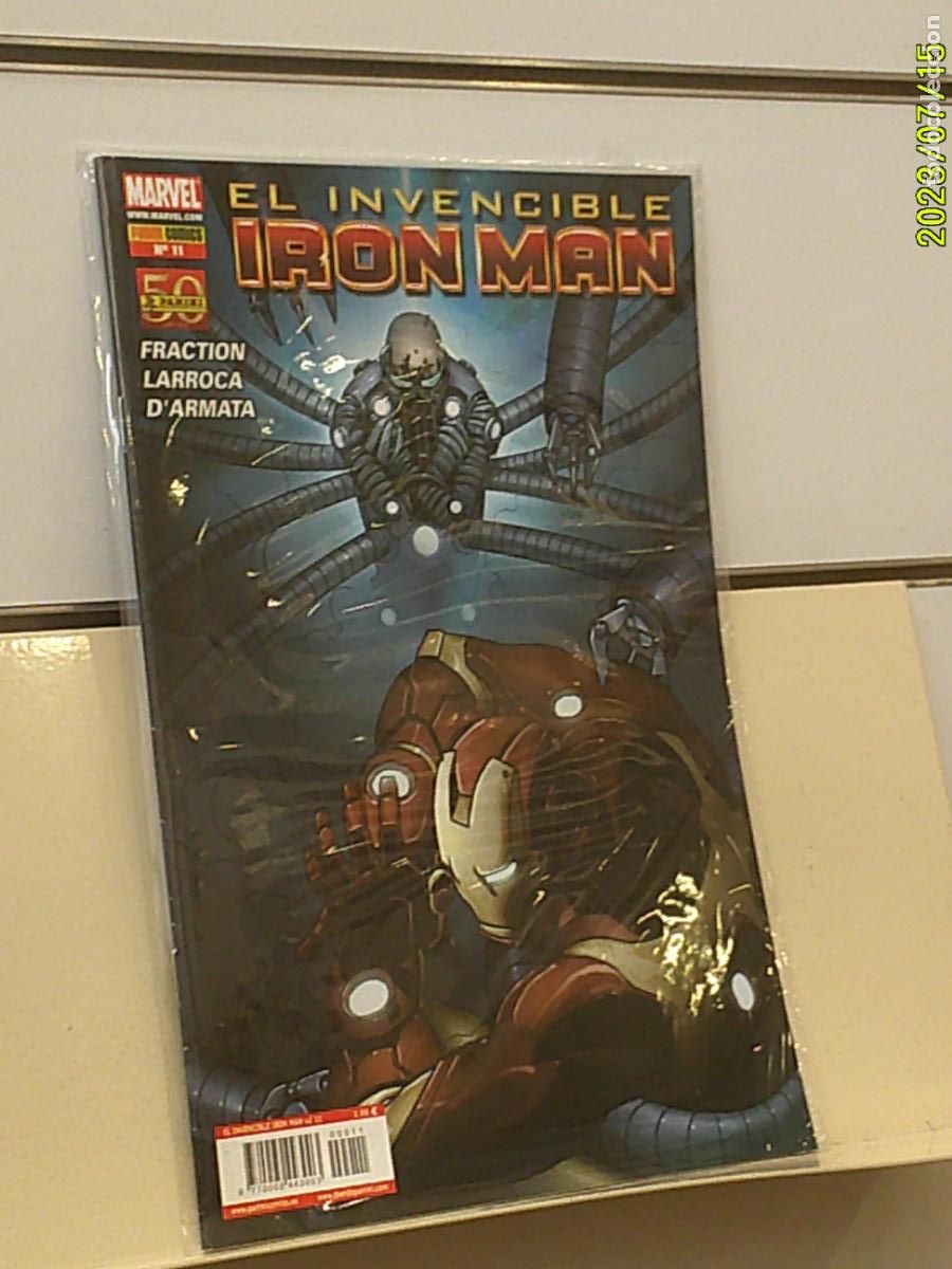 C&oacute;mics: EL INVENCIBLE IRON MAN VOL. 2 N&ordm; 11 MARVEL - PANINI - Foto 1