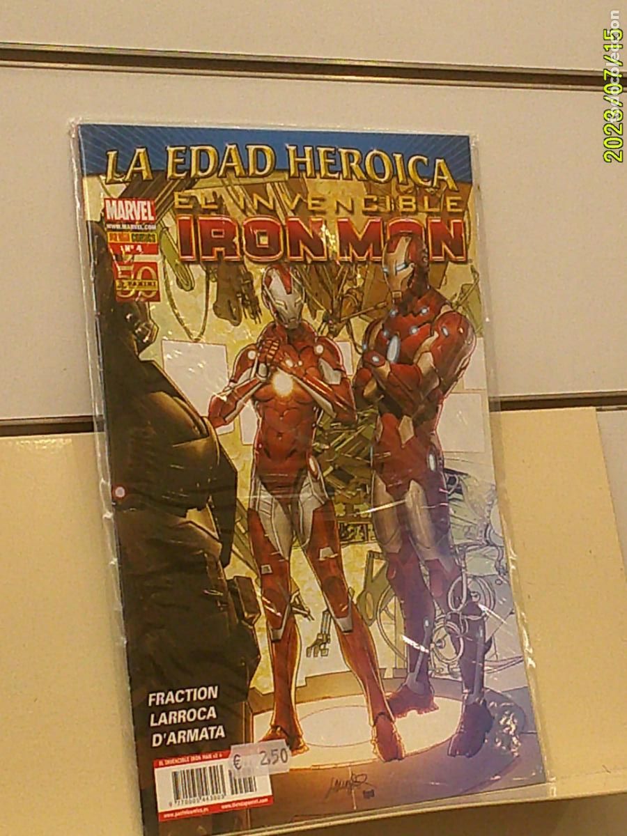 C&oacute;mics: EL INVENCIBLE IRON MAN VOL. 2 N&ordm; 4 MARVEL - PANINI - Foto 1