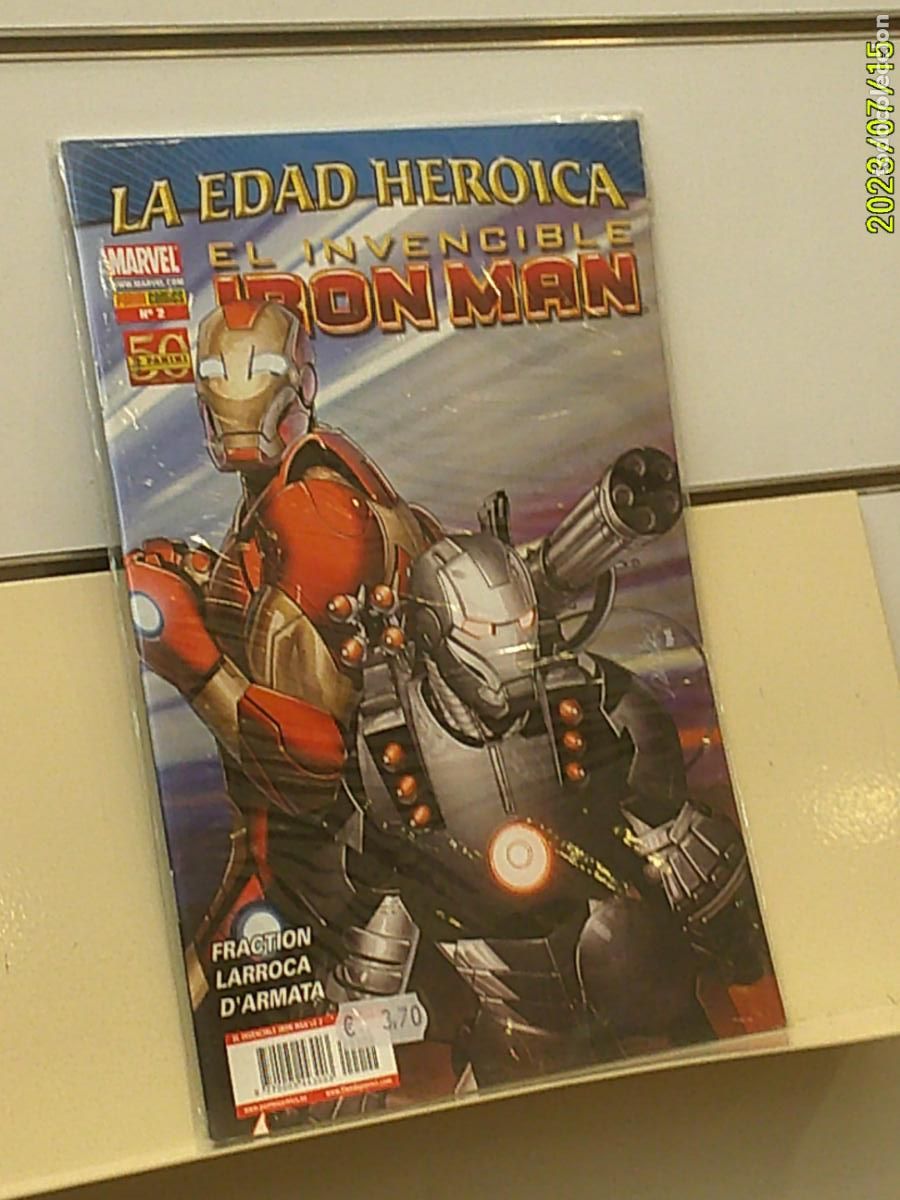 C&oacute;mics: EL INVENCIBLE IRON MAN VOL. 2 N&ordm; 2 MARVEL - PANINI