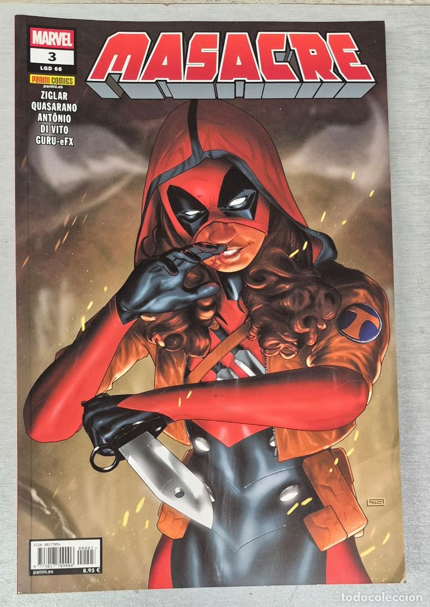 C&oacute;mics: MASACRE N&ordm; 3 / 68 - CODY ZIGLAR / MARVEL - PANINI