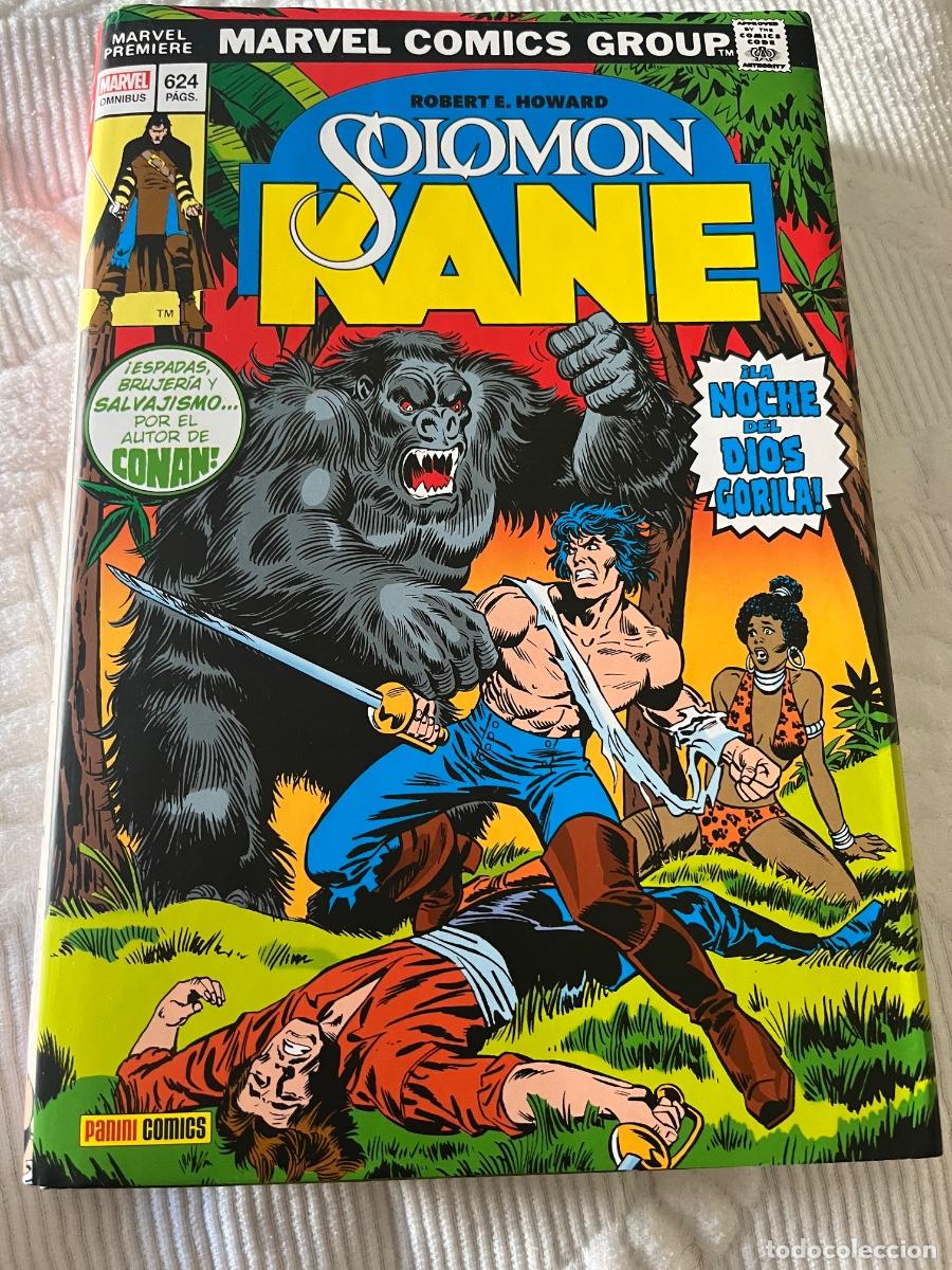 C&oacute;mics: Marvel omnibus Solomon Kane: la etapa original... Como nuevo &bull; Roy Thomas &bull; Panini &bull; Tapa dura