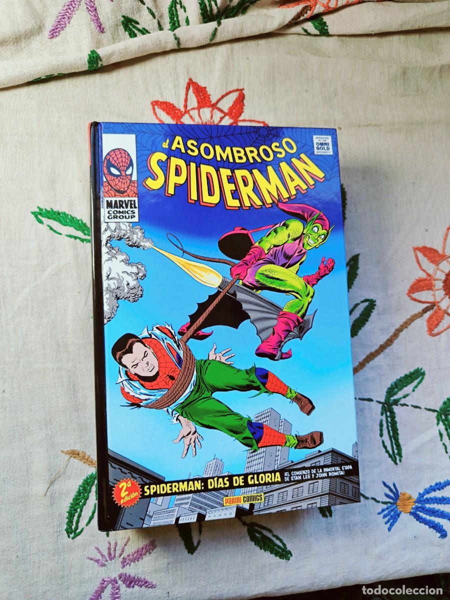 C&oacute;mics: El Asombroso Spiderman. D&iacute;as de Gloria. Marvel Gold 3. Stan Lee. Marvel Hero&eacute;s. Panini.