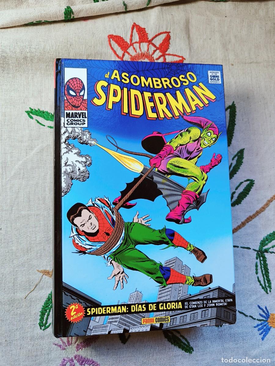 C&oacute;mics: El Asombroso Spiderman. D&iacute;as de Gloria. Marvel Gold 3. Stan Lee. Marvel Hero&eacute;s. Panini.