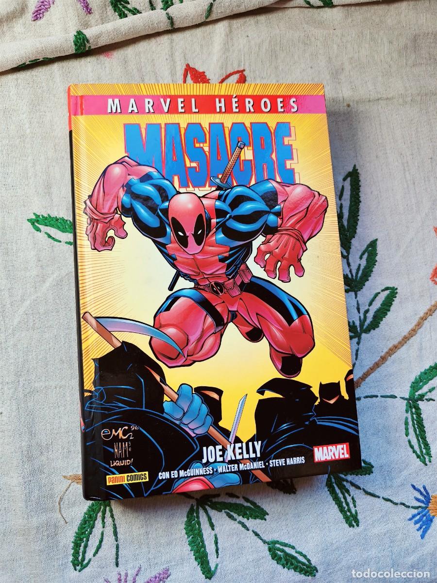 C&oacute;mics: Masacre. Marvel H&eacute;roes, Tomo 1. Joe kelly. Panini.