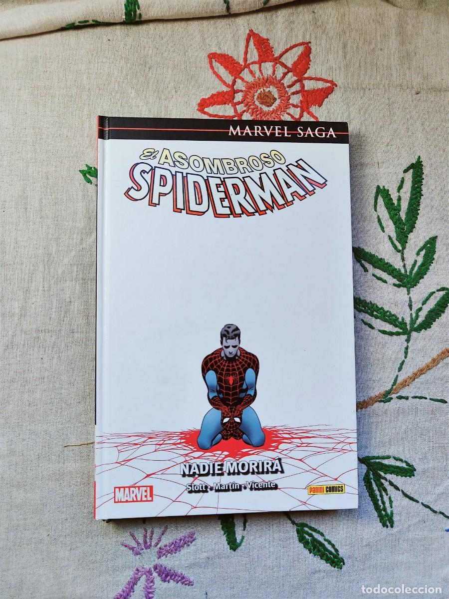 C&oacute;mics: El Asombroso Spiderman 32. Nadie Morir&aacute;. Waid. Marvel Saga. Panini. Est&aacute; como nuevo.