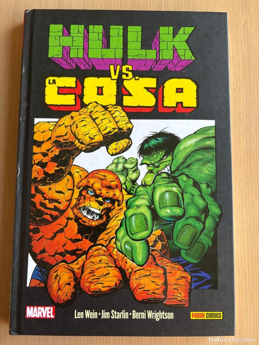 C&oacute;mics: Hulk vs La cosa tomo panini estado muy bueno