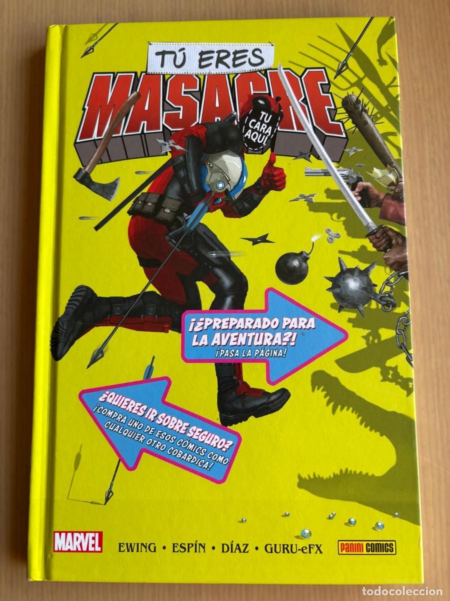 C&oacute;mics: Tu eres masacre tomo panini estado muy bueno