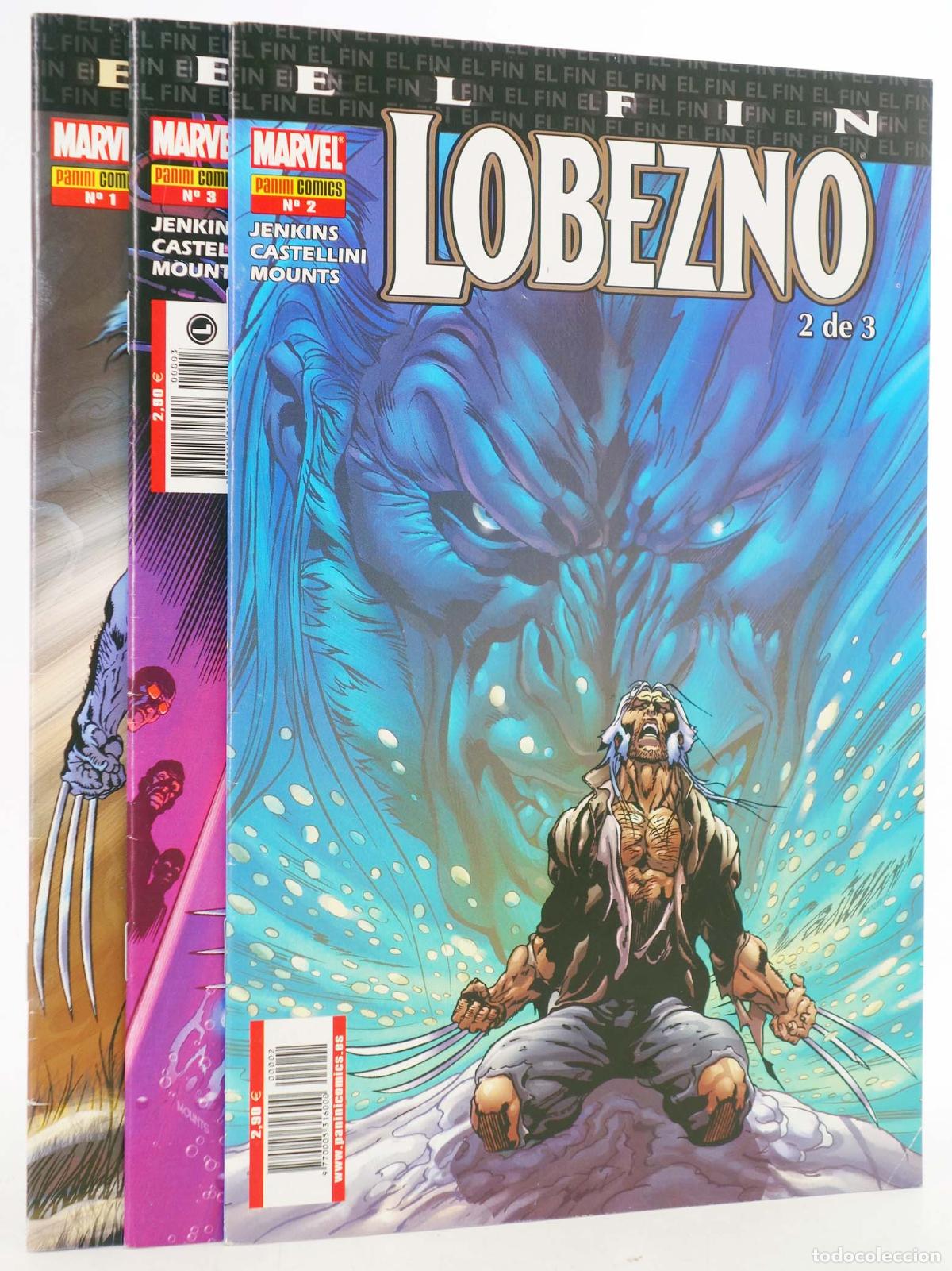 C&oacute;mics: LOBEZNO: EL FIN 1 A 3. COMPLETA. Panini, 2005 - Foto 2