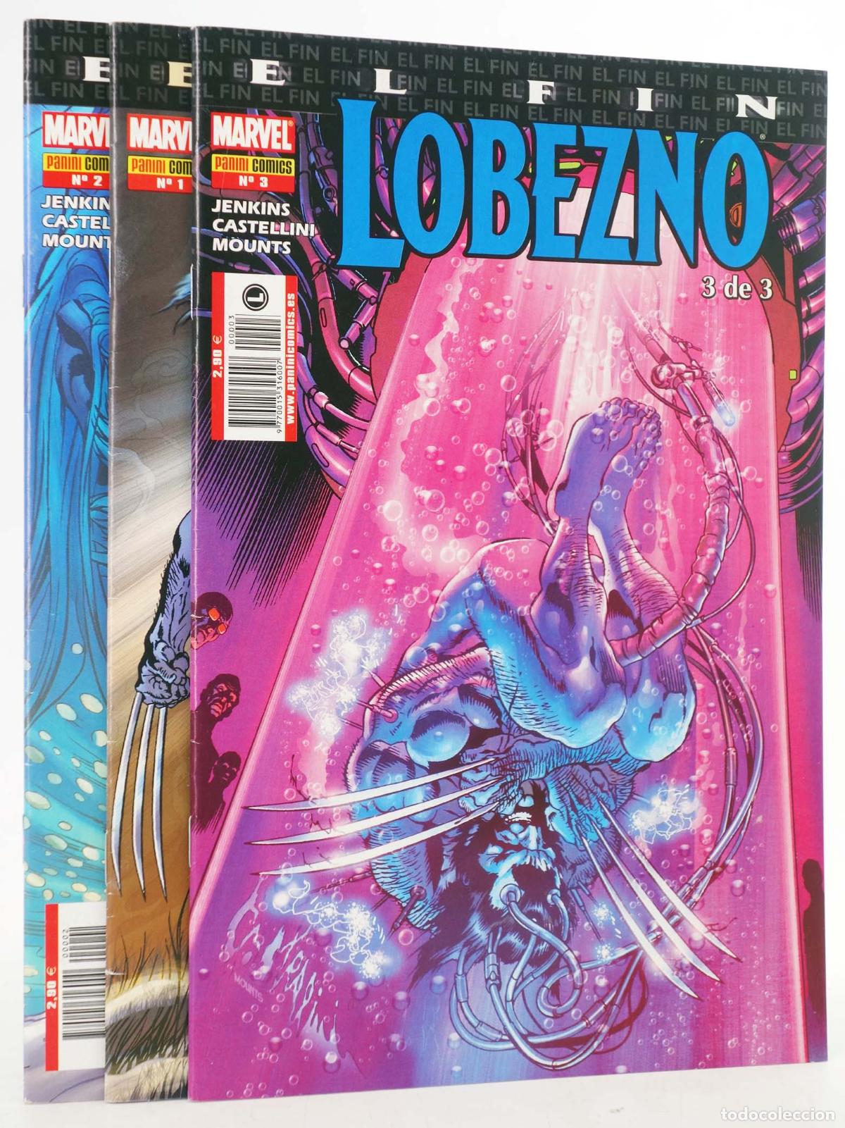 C&oacute;mics: LOBEZNO: EL FIN 1 A 3. COMPLETA. Panini, 2005 - Foto 4