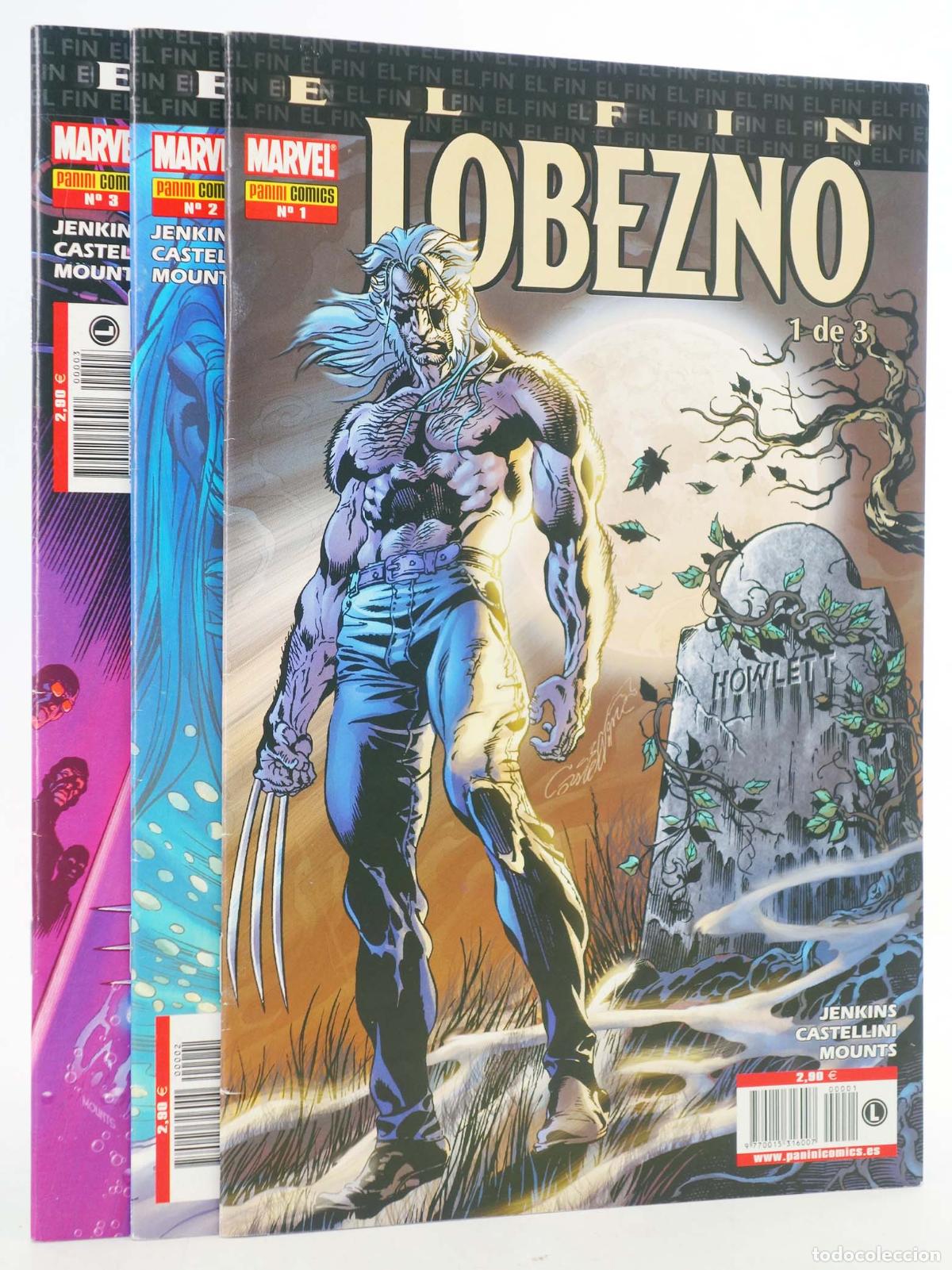 C&oacute;mics: LOBEZNO: EL FIN 1 A 3. COMPLETA. Panini, 2005 - Foto 1