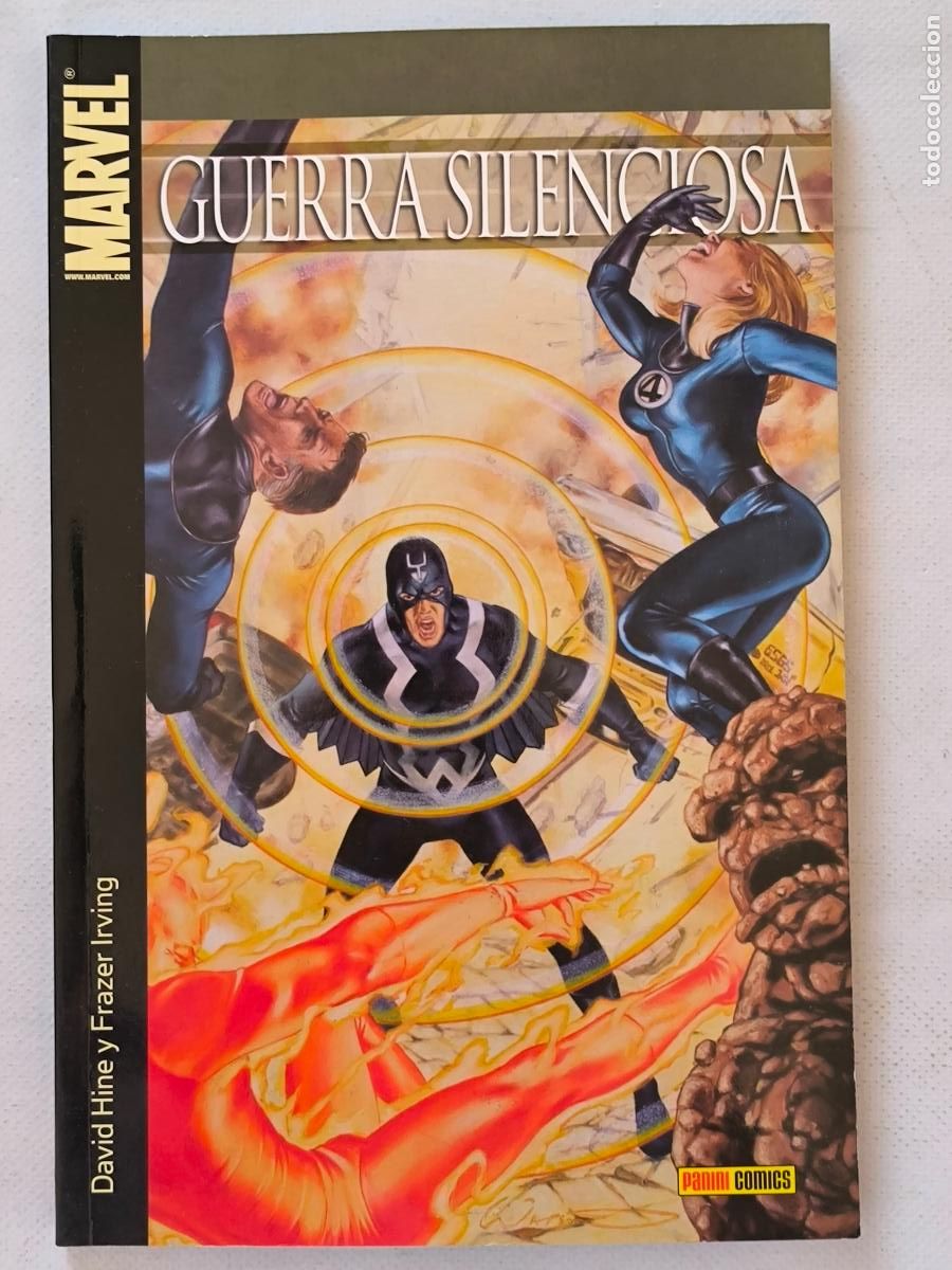 C&oacute;mics: GUERRA SILENCIOSA - DAVID HINE, FRAZER IRVING - MARVEL - PANINI (FD)