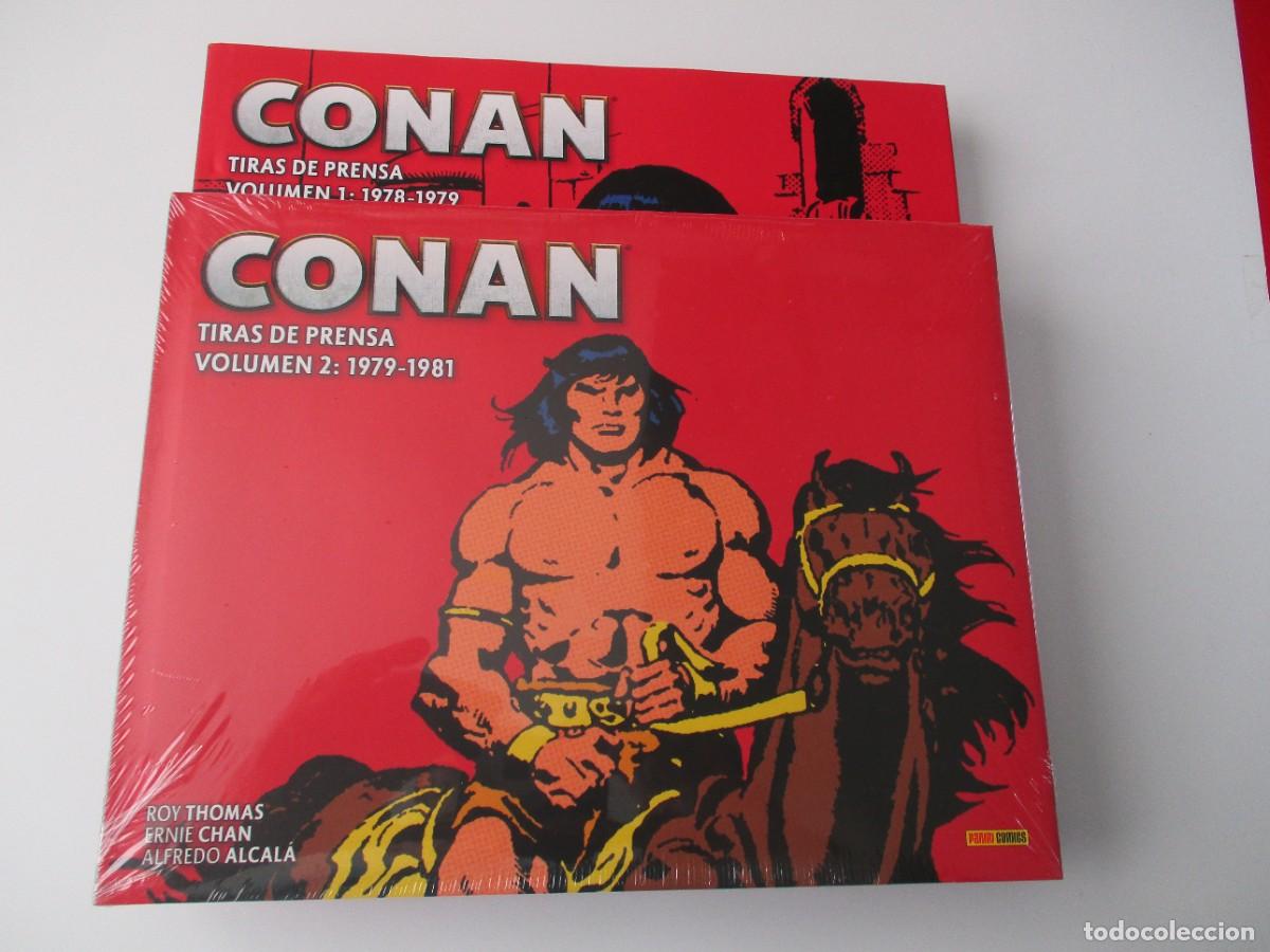 C&oacute;mics: CONAN (2021, PANINI) -TIRAS DE PRENSA. EL BARBARO- CONAN 16-XII-2021 2 n&uacute;meros
