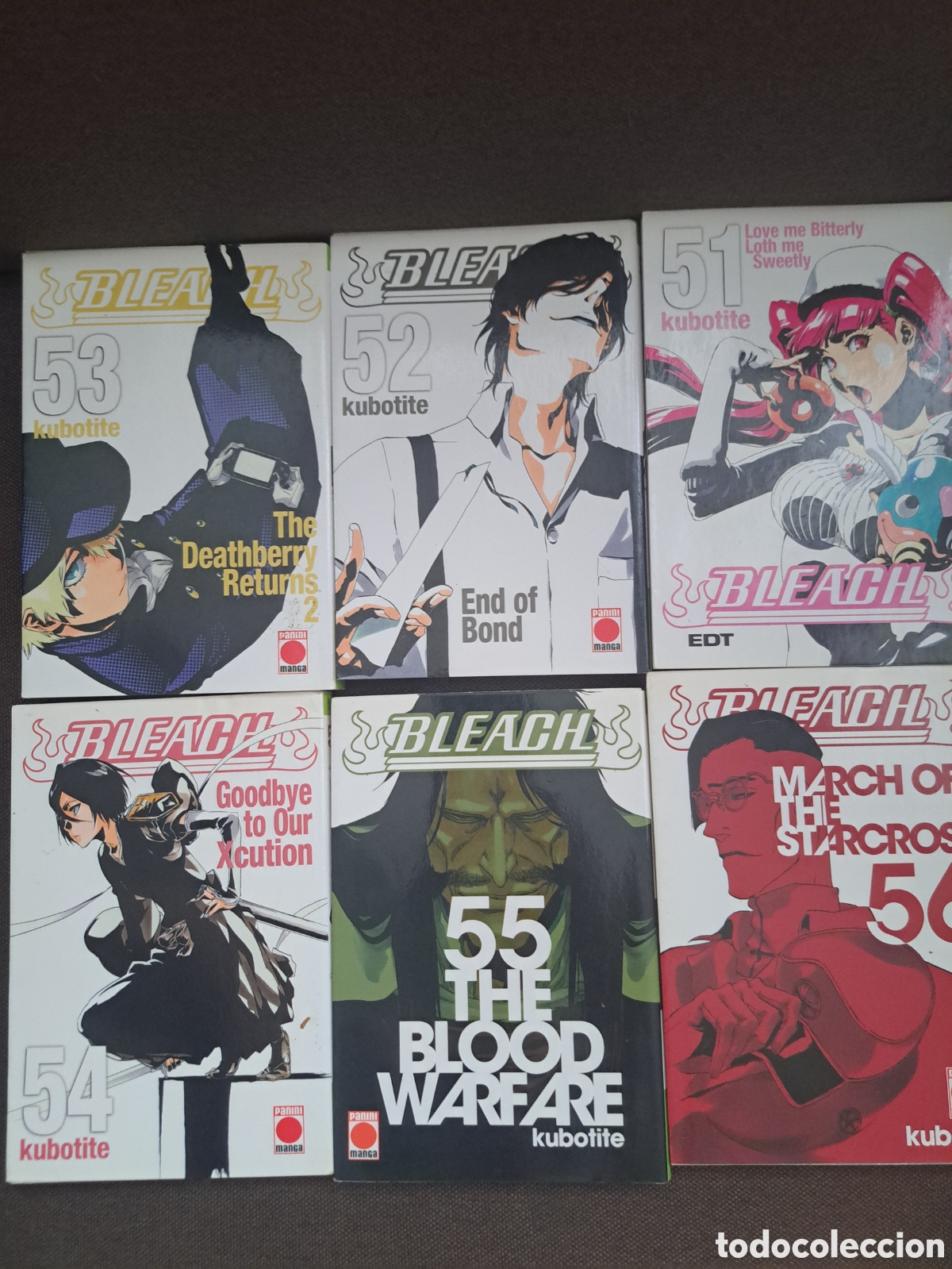 C&oacute;mics: Lote manga bleach 51-56 nuevos dif&iacute;ciles, descatalogados