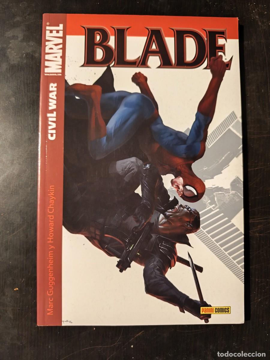 C&oacute;mics: Blade - Civil War. Marvel