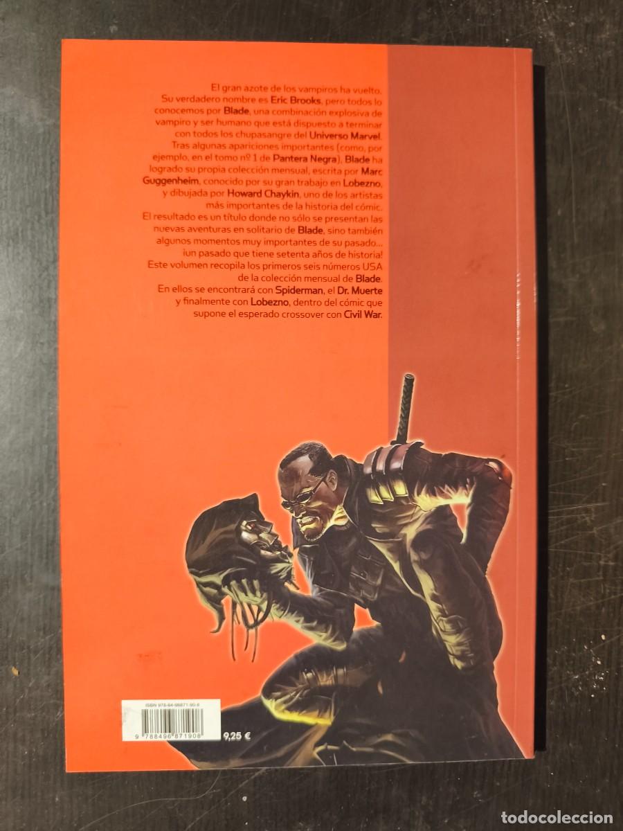 C&oacute;mics: Blade - Civil War. Marvel - Foto 2