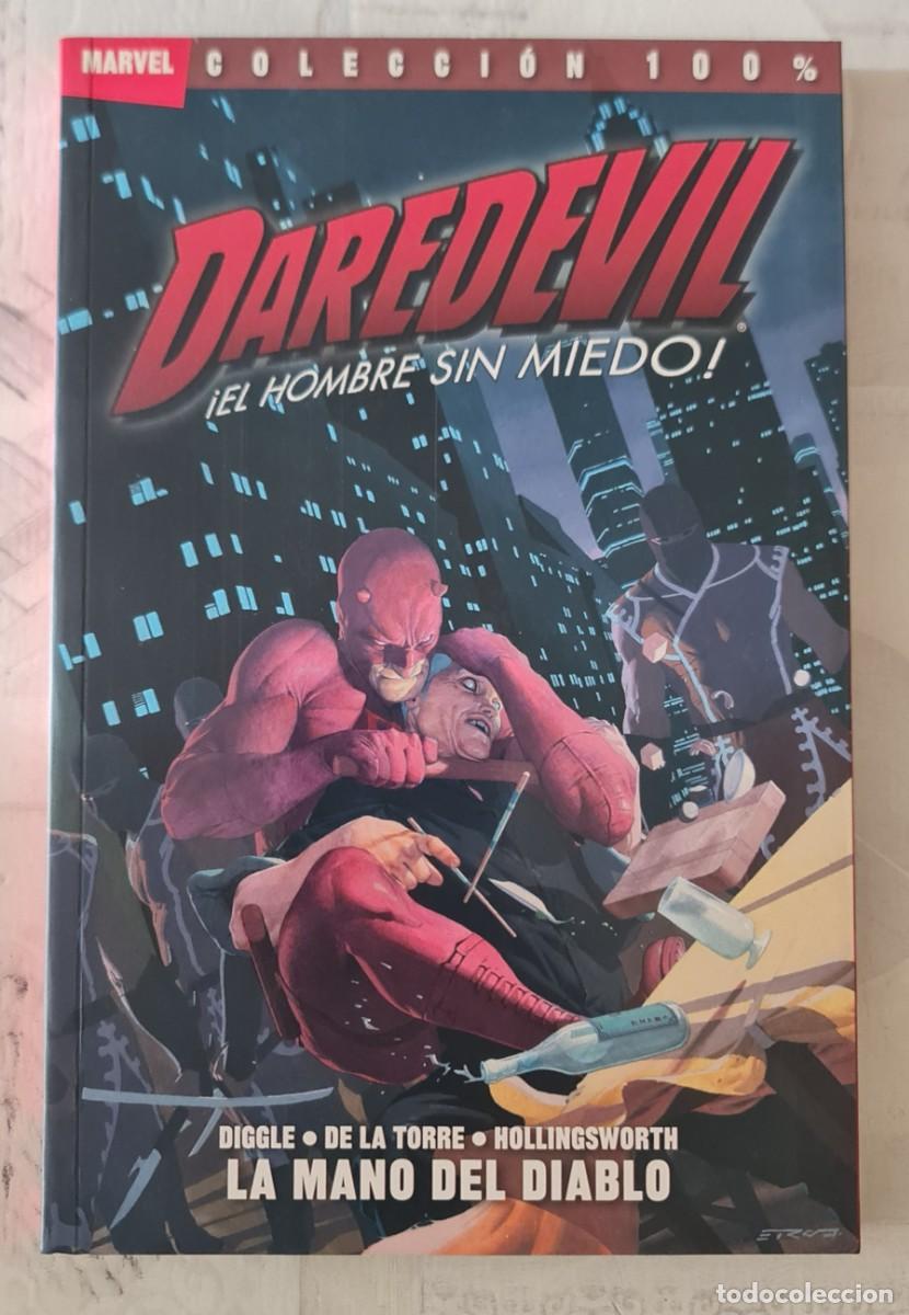 C&oacute;mics: 100% MARVEL. DAREDEVIL. LA MANO DEL DIABLO. Panini Comics 2010 - Foto 1