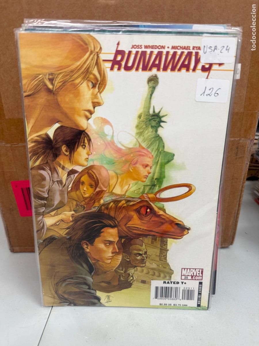 C&oacute;mics: RUNAWAUS NUMERO 25 EN INGLES