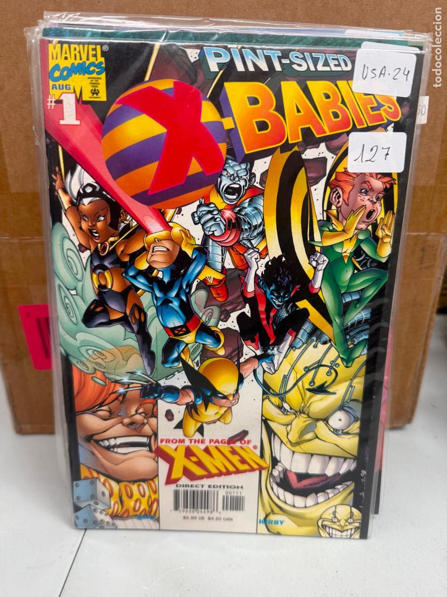 C&oacute;mics: X- BABIES NUMERO 1 EN INGLES