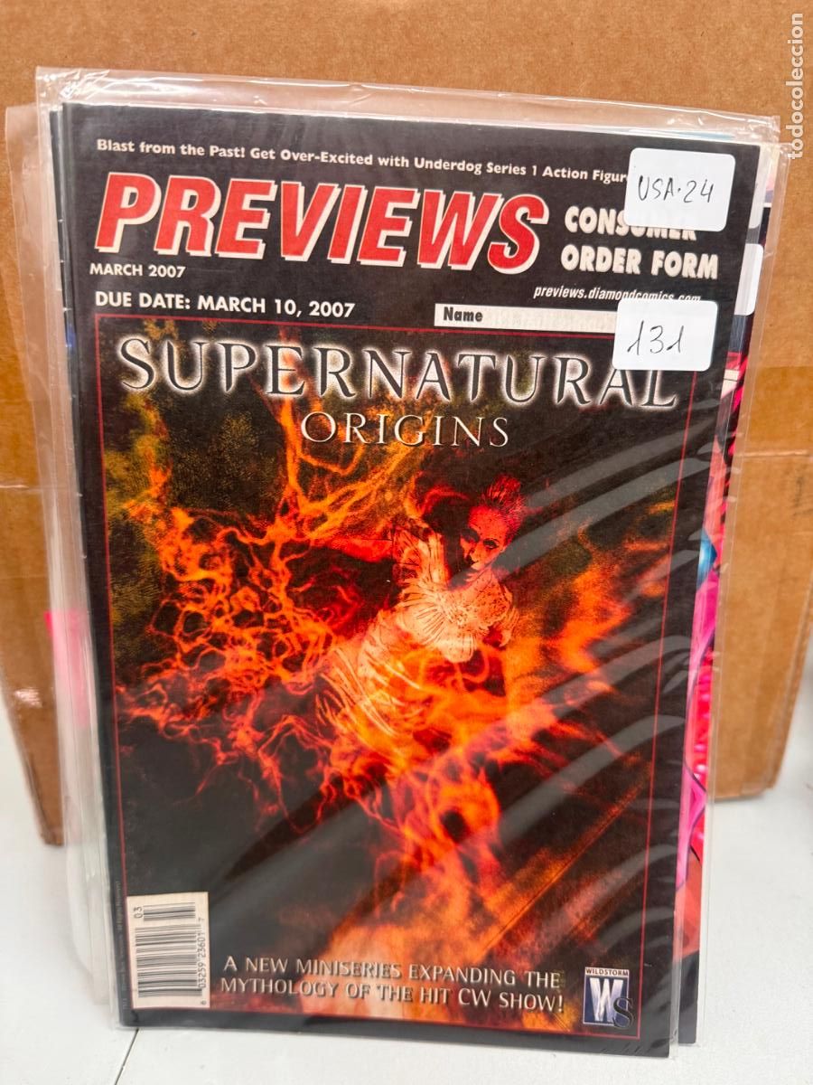C&oacute;mics: PREVIEWS NUMERO NUMERO MARZO DEL 2007 EN INGLES