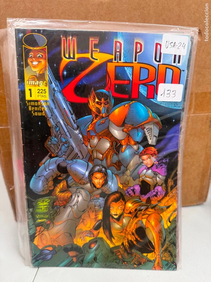 C&oacute;mics: WEAPON ZERO NUMERO NUMERO 1 EN INGLES