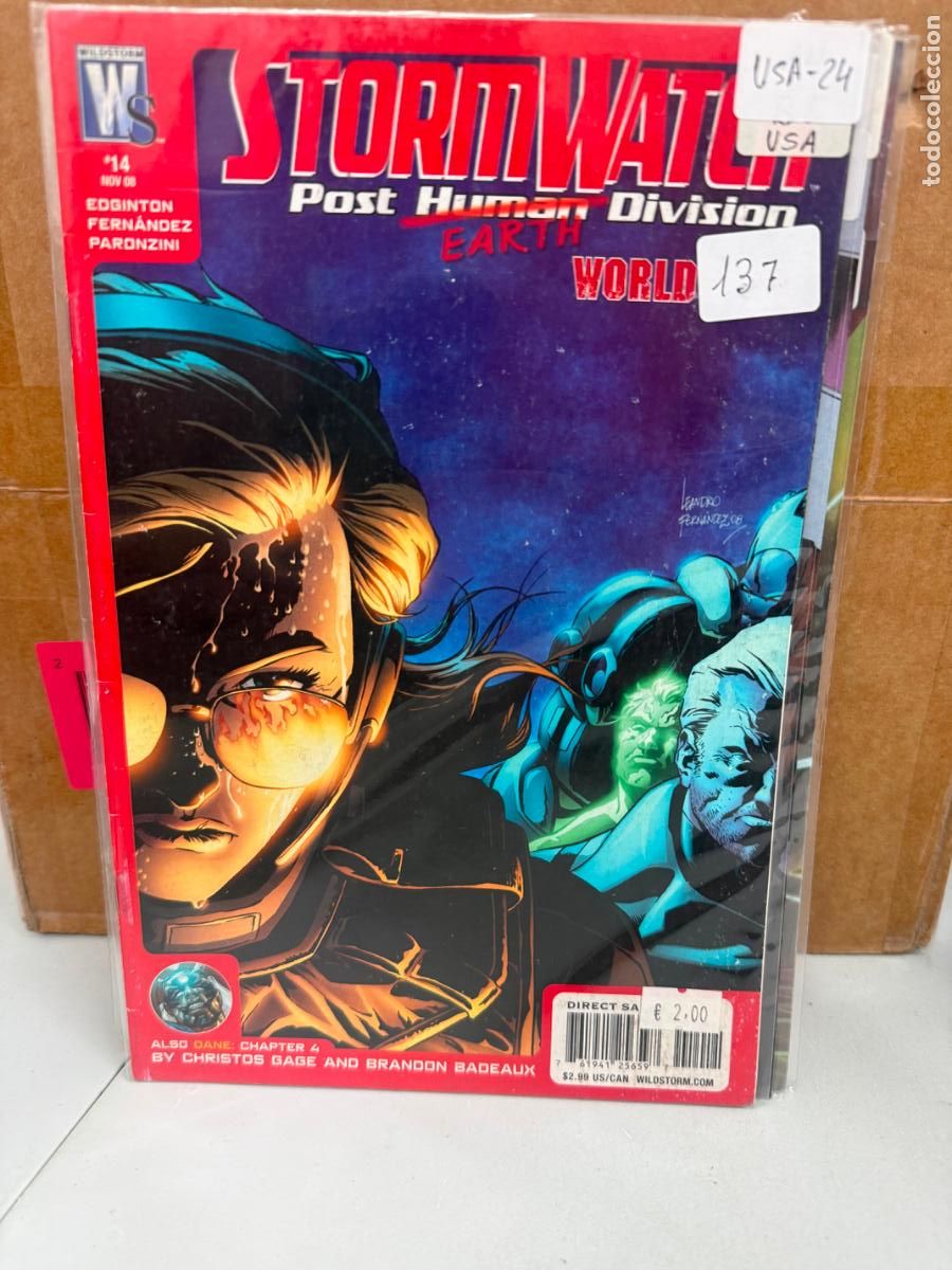 C&oacute;mics: STORMWATCH NUMERO 14 EN INGLES