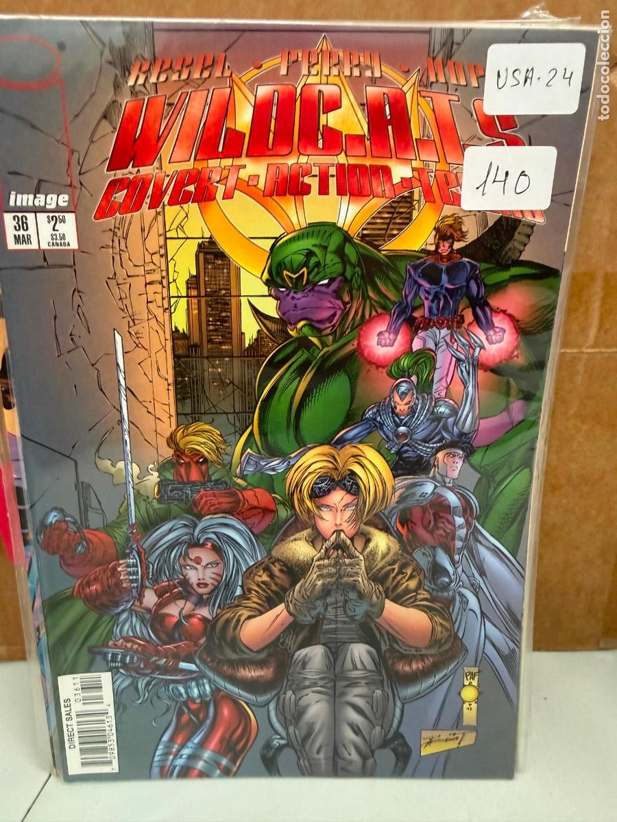 C&oacute;mics: WILDCATS NUMERO 38 EN INGLES