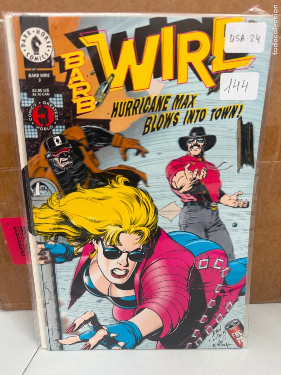 C&oacute;mics: BARB WIRE NUMERO 3 EN INGLES