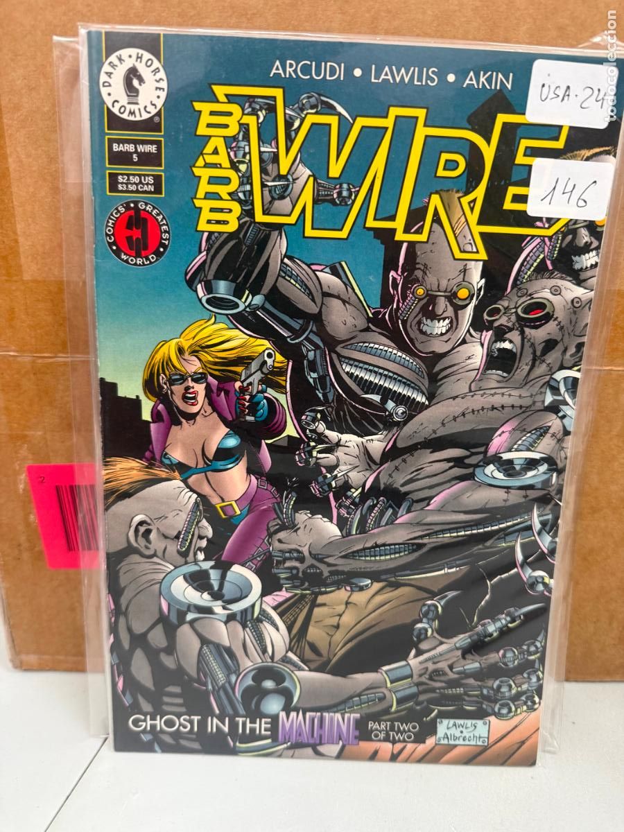 C&oacute;mics: BARB WIRE NUMERO 5 EN INGLES - Foto 1