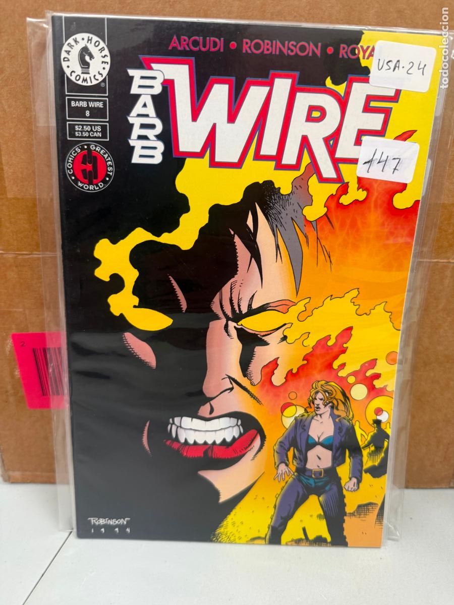 C&oacute;mics: BARB WIRE NUMERO 8 EN INGLES