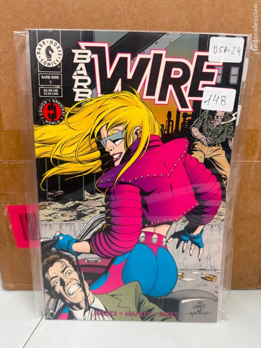 C&oacute;mics: BARB WIRE NUMERO 7 EN INGLES