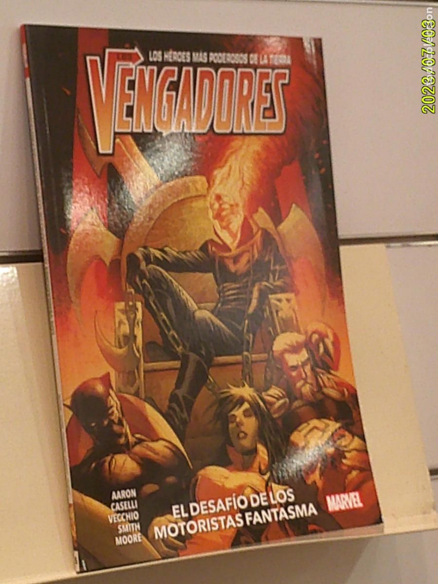 C&oacute;mics: LOS VENGADORES N&ordm; 5 EL DESAFIO DE LOS MOTORISTAS FANTASMAS MARVEL - PANINI OFERTA