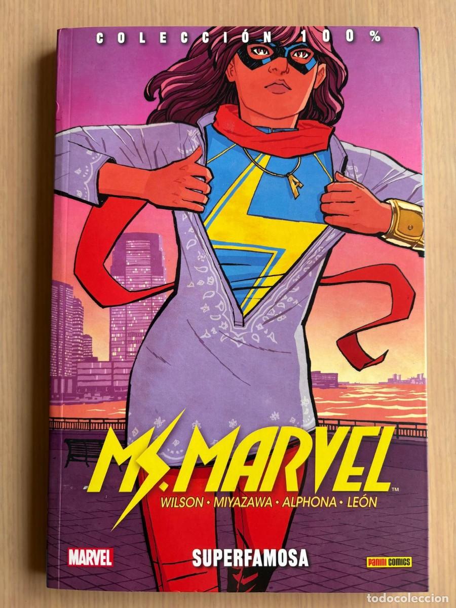 C&oacute;mics: Ms.Marvel superfamosa ediciones panini estado muy bueno como nuevo